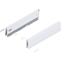 Bok MERIVOBOX, wysokość M (91 mm), dł.=400 mm, lewy/prawy