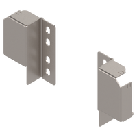 TANDEMBOX plus/antaro uchwyt relingu (tylny), uniwersalnie mocowany, regulowany reling, na wkręty, prawy+lewy