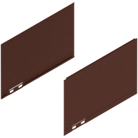 LEGRABOX Element dekoracyjny, wysokość C (177 mm), dł.=270 mm, prawy+lewy