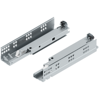 TANDEM TIP-ON Pełny wysuw, Prowadnica, 30 kg, dł.=250 mm, do Grubość płyty 17-19 mm, wymaga sprzęgła, lewa/prawa