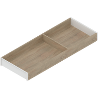 AMBIA-LINE  ramki do szuflady standardowej, do LEGRABOX/MERIVOBOX, w opcji drewnopodobnej, dł.=550 mm, szerokość=200 mm