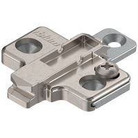 CLIP prowadnik, krzyżakowy, 0 mm, Cynk, na wkręty do płyty wiórowej