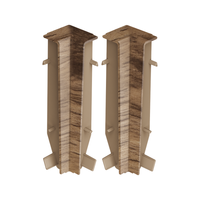 Narożnik wewn. do listwy przypodłogowej MASTERLINE 13x80mm 1kpl=2szt Cezar Irlandia Matowe