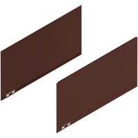 LEGRABOX Element dekoracyjny, wysokość F (241 mm), dł.=450 mm, prawy+lewy
