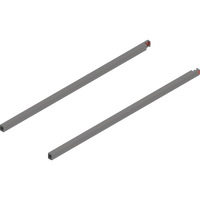 Reling podłużny MERIVOBOX , dł.=600 mm, lewy/prawy