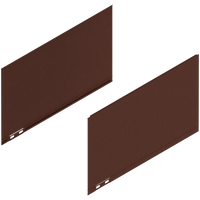 LEGRABOX Element dekoracyjny, wysokość F (241 mm), dł.=400 mm, prawy+lewy