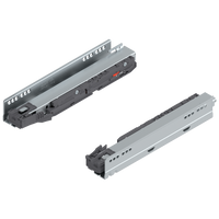 Prowadnica korpusu LEGRABOX Zint. BLUMOTION / odpowiedni do TOB / odpowiedni do SERVO-DRIVE, pełny wysuw, 40 kg, dł.=300 mm, lewa/prawa