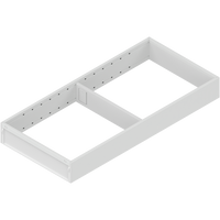 AMBIA-LINE  ramki do szuflady standardowej, do LEGRABOX/MERIVOBOX, stal, dł.=450 mm, szerokość=200 mm