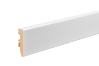 Listwa MDF przyp. LP 58x14,5mm gr. 14,5mm Cezar Biały RAL9003 Matowe 2,20m
