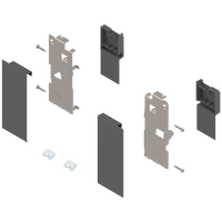 Mocowanie frontu LEGRABOX , wys. K, do szuflady wewnętrznej, lewe/prawe, do LEGRABOX pure