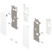 Mocowanie frontu LEGRABOX , wys. C, do szuflady wewnętrznej z relingiem, lewe/prawe, do LEGRABOX free