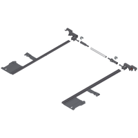 LEGRABOX Stabilizacja boczna, dł.=400 mm, KB=1400 mm, pełen wysuw, do przycięcia