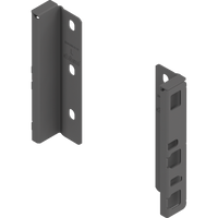 Uchwyt drewnianej ścianki tylnej MERIVOBOX, wys. K (146 mm), prawy+lewy