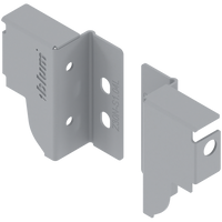 Uchwyt drewnianej ścianki tylnej TANDEMBOX, wys. N (81,5 mm), prawy+lewy