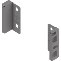 Uchwyt drewnianej ścianki tylnej MERIVOBOX, wys. M (108 mm), prawy+lewy