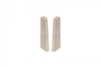 Zaślepki para do listwy przypodłogowej Hi Line 23,4x75mm 1kpl=2szt(L+P) Cezar Sosna Sieviernaja Matowe