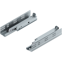 TANDEM Zintegrowany BLUMOTION Pełny wysuw, Prowadnica, 30 kg, dł.=250 mm, do Grubość płyty 17-19 mm, wymaga sprzęgła, lewa/prawa