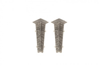 Narożnik wewn. do listwy przypodłogowej Hi Line 23,4x75mm 1kpl=2szt Cezar Dąb Richmond Matowe