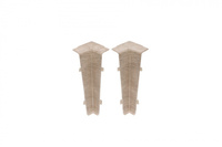 Narożnik wewn. do listwy przypodłogowej Hi Line 23,4x75mm 1kpl=2szt Cezar Dąb Belweder Matowe