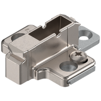 CLIP prowadnik, krzyżakowy, 9 mm, Cynk, na wkręty EURO