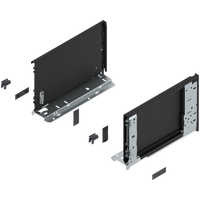 Bok szuflady LEGRABOX (za korpusem), wysokość C (177 mm), dł.=270 mm, lewy/prawy, do LEGRABOX pure