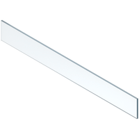 LEGRABOX element dekoracyjny - przód, wysokość C (138 mm), szer. korpusu KB=1200 mm (18/19 mm), Szkło, do LEGRABOX pure/free