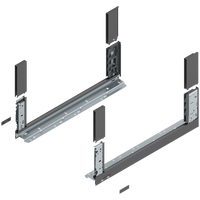 Bok szuflady LEGRABOX, wysokość C (177 mm), dł.=550 mm, lewy/prawy, do LEGRABOX free