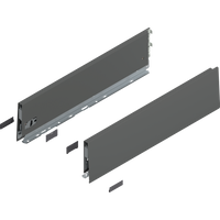 Bok MERIVOBOX, wysokość K (129 mm), dł.=500 mm, lewy/prawy