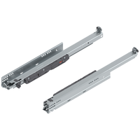 MOVENTO Zint. BLUMOTION / odpowiedni do TOB / odpowiedni do SERVO-DRIVE, pełny wysuw, prowadnica, 40 kg, dł.=550 mm, wymaga sprzęgła, lewa/prawa