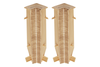 Narożnik wewn. do listwy przypodłogowej MASTERLINE 13x80mm 1kpl=2szt Cezar Tobacco Matowe