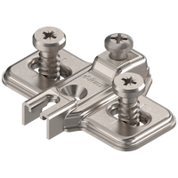 MODUL prowadnik, krzyżakowy, 0 mm, Stal, na zamontowane wkręty EURO , RW: otwór podłużny