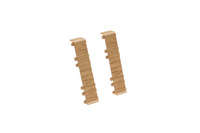 Łącznik listwy do listwy przypodłogowej Hi Line 23,4x75mm 1kpl=2szt Cezar Dąb Klasyczny Matowe