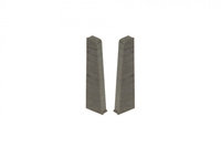 Zaślepki para do listwy przypodłogowej Hi Line 23,4x75mm 1kpl=2szt(L+P) Cezar Dąb Olivier Matowe