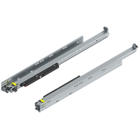 MOVENTO z TIP-ON, pełny wysuw, prowadnica, 60 kg, dł.=700 mm, wymaga sprzęgła, lewa/prawa