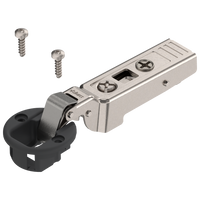 CLIP top zawias do drzwi szklanych 94°，Drzwi bliźniacze, puszka: na wkręty