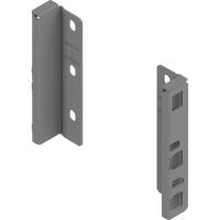 Uchwyt drewnianej ścianki tylnej MERIVOBOX, wys. K (146 mm), prawy+lewy