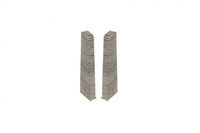 Zaślepki para do listwy przypodłogowej Hi Line 23,4x75mm 1kpl=2szt(L+P) Cezar Dąb Richmond Matowe