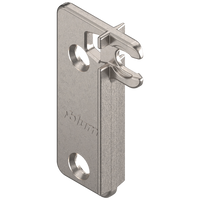 METABOX uchwyt relingu (tylny), uniwersalnie mocowany, regulowany reling, na wkręty