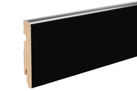 Listwa MDF przyp. LP 100x16mm gr. 16mm Cezar Czarny RAL9005 Matowe 2,20m