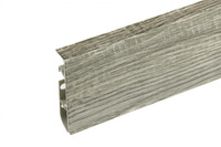 Listwa przypodłogowa PVC Hi Line Prestige 22x75mm Cezar Sosna Ciemna Agas Mat 2,50m