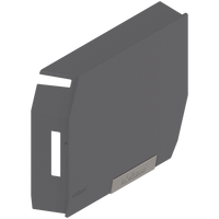 AVENTOS HK-S do małych frontów uchylnych, Zaślepka siłownika, z zamontowaną małą zaślepką, praw.