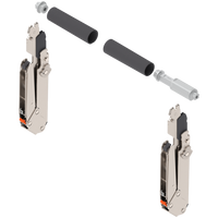 AVENTOS HL top do frontów nad korpusem, podnośnik (zestaw), wys. korpusu=300-339 mm, symetryczny