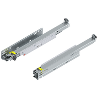 MOVENTO z TIP-ON, pełny wysuw, prowadnica, 40 kg, dł.=450 mm, wymaga sprzęgła, lewa/prawa