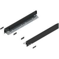 Bok szuflady LEGRABOX, wysokość N (66.5 mm), dł.=500 mm, lewy/prawy, do LEGRABOX pure