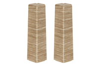 Narożnik zewn. do listwy przypodłogowej MASTERLINE 13x80mm 1kpl=2szt Cezar Copper wood Matowe