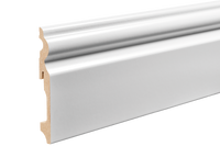 Listwa MDF przyp. LP 115x14,5mm gr. 14,5mm Cezar Biały RAL9003 Matowe 2,20m