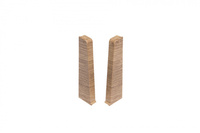 Zaślepki para do listwy przypodłogowej Hi Line 23,4x75mm 1kpl=2szt(L+P) Cezar Dąb Newada Matowe