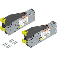 AVENTOS HS top do frontów nachodzących, siłownik (zestaw), wys. korpusu=650-800 mm, na wkręty, odpowiedni do SERVO-DRIVE