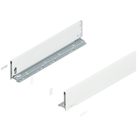 Bok szuflady LEGRABOX, wysokość K (128.5 mm), dł.=550 mm, lewy/prawy, do LEGRABOX pure