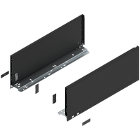 Bok szuflady LEGRABOX, wysokość C (177 mm), dł.=450 mm, lewy/prawy, do LEGRABOX pure
